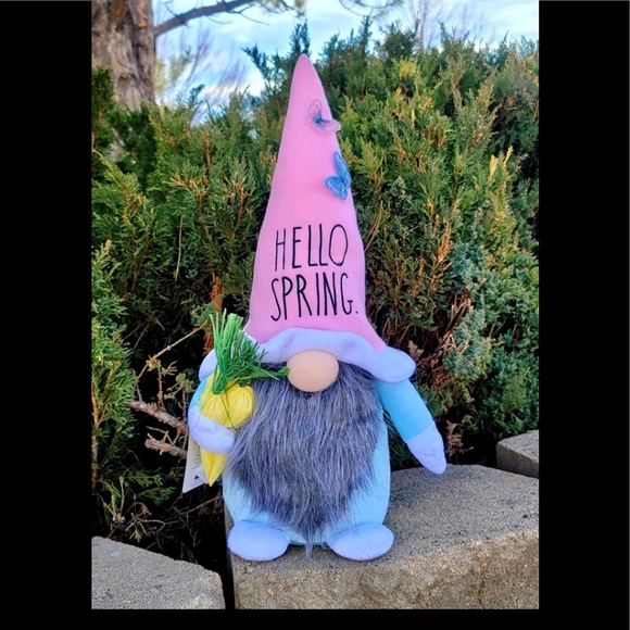Rae Dunn | Holiday | Nwt Rae Dunn Happy Spring Easter Bunny Gnome ...